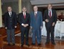 İlber Ortaylı ve Yılmaz Öztuna Çankaya Sofrası`nda
