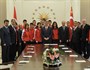 Çanakkale`den Gelen Bayrak ve Toprak Çankaya Köşkü`nde