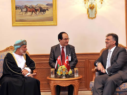 Cumhurbaşkanı Gül Omanlı Bakanları Kabul Etti