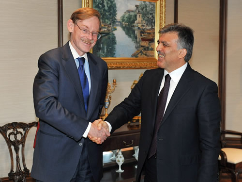 Cumhurbaşkanı Gül, Dünya Bankası Başkanı Zoellick’i Kabul Etti