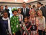 23 Nisan Çocukları Cumhurbaşkanı Gül'ü Ziyaret Etti