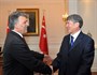 Kırgızistan Başkan Birinci Yardımcısı Çankaya Köşkü'nde