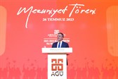 11. Cumhurbaşkanı Abdullah Gül, AGÜ Mezuniyet Törenine Katıldı
