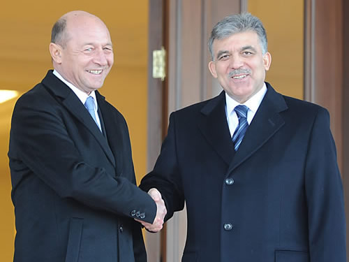 Romanya Devlet Başkanı Basescu Çankaya Köşkü’nde 