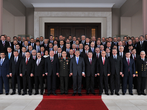 81 İlin Valisiyle Çankaya Köşkü’nde Öğle Yemeği