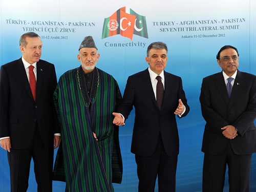 Yedinci Türkiye-Afganistan-Pakistan Üçlü Zirvesi Çankaya Köşkü’nde Gerçekleştirildi