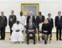 Gine Cumhuriyeti Büyükelçisi Daouda Bangoura, Çankaya Köşkü’nde kabul etti.