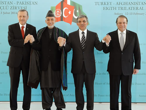 Türkiye-Afganistan-Pakistan Sekizinci Üçlü Zirvesi Çankaya Köşkü’nde Gerçekleştiridi