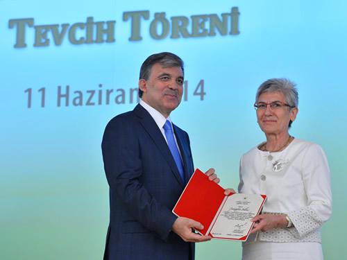 President Gül Attends Order of Republic and Order of Merit Presentation Ceremony at the Çankaya Presidential Palace